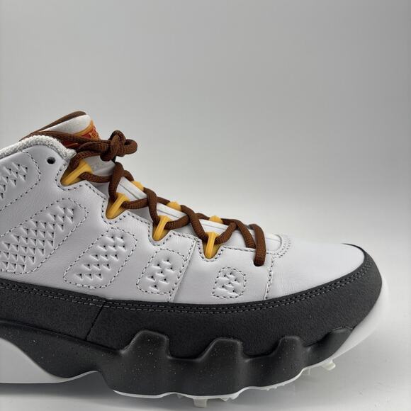 Air Jordan 9 Golf NRG U24 White Gold 7.5 FN6931 100 NEW main image 5